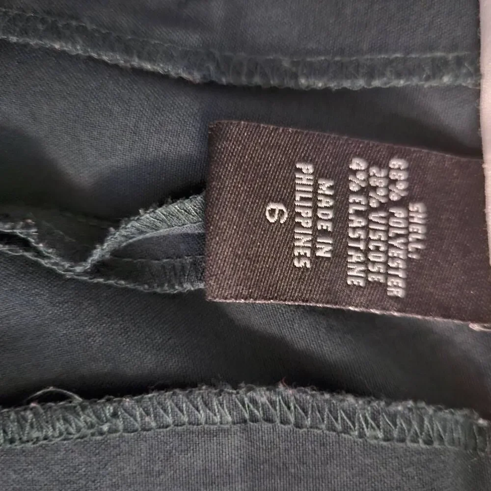 Body by Victoria Christie Fit dark green pants. 6. #916